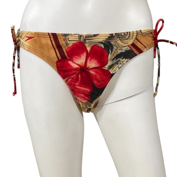 Speedo Side Tie Multi Color Bikini Bottom - Picture 1 of 7